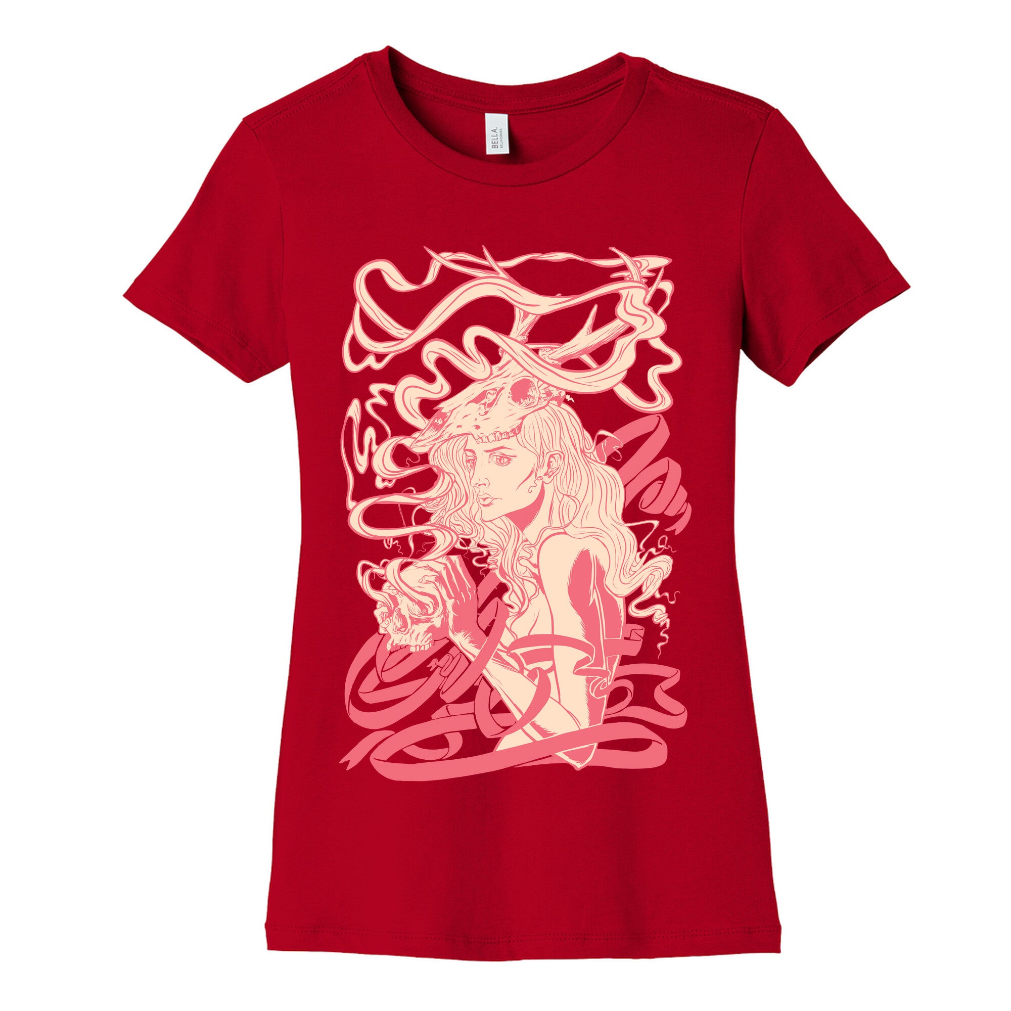 Skull Witch Women's Cotton Tee